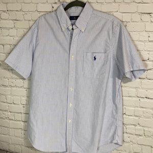 Ralph Lauren Polo shirt sleeved button up shirt L